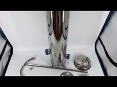 Najlepiej sprzedający pokrywa typu flange dla pojedynczej folii filtracyjnej worka ze stali nierdzewnej do oczyszczania wody