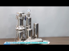 10 cali Sanitarny SS304/316L Kartusz Filtr ze stali nierdzewnej.